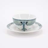 EXTRAORDINARY PORCELAIN COFFEE SERVICE WITH 'FLÜGELMUSTER' DECOR - Foto 16