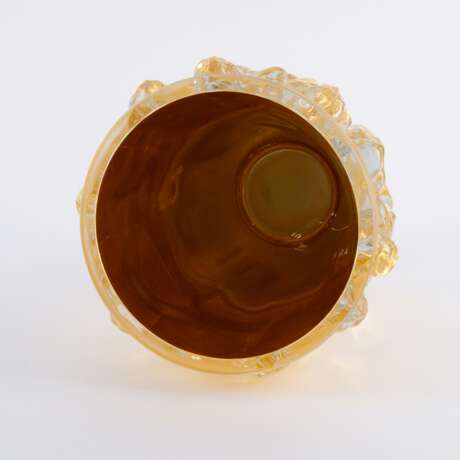 LARGE GLASS VASE 'BACCHANTES' WITH INNER-GILDING - photo 5