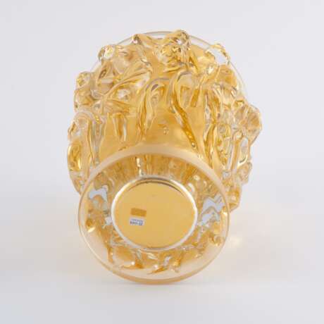 LARGE GLASS VASE 'BACCHANTES' WITH INNER-GILDING - photo 6