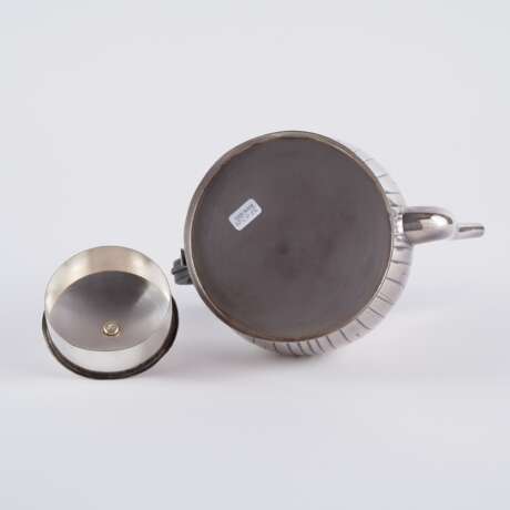 FOUR PART SILVER COFFEE AND TEA SERVICE - photo 11