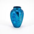 SMALL ELECTRIC-BLUE FAVRILE-GLASS VASE - Аукционные цены