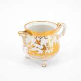 PORCELAIN CREAM JUG WITH GOLDEN CHINOISERIES - photo 1