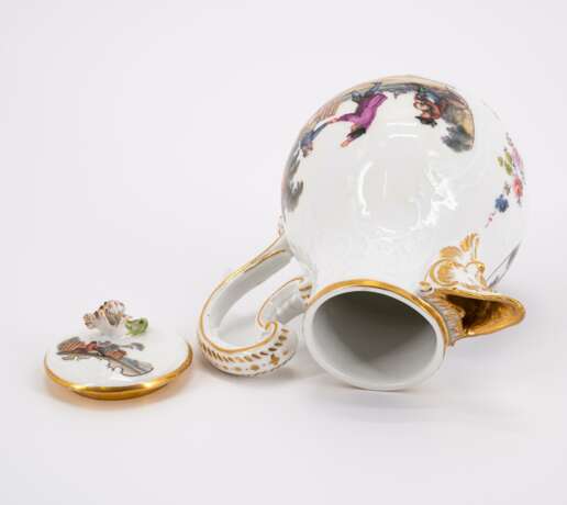 BEAUTIFUL PORCELAIN ENSEMBLE WITH RURAL SCENES - фото 5