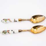 PORCELAIN AND GILT SILVER CUTLERY SET FOR TWO WITH KAKIEMON DECOR - photo 6