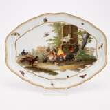 TÊTE-À-TÊTE WITH OVAL TRAY AND POULTRY AND BIRD-DECOR - photo 2