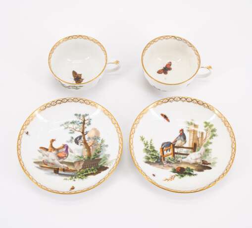 TÊTE-À-TÊTE WITH OVAL TRAY AND POULTRY AND BIRD-DECOR - Foto 17