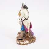 PORCELAIN ENSEMBLE OF A GALLANT LADY AND A SOLDIER - фото 2