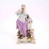 ALLEGORY PORCELAIN OF SMELL FROM THE SERIES "THE FIVE SENSES" - Foto 1
