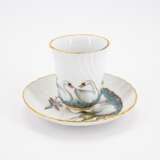 PORCELAIN CUP AND SAUCER WITH THE DECOR OF THE SWAN SERVICE - Foto 4