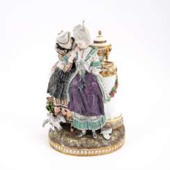 LARGE PORCELAIN ENSEMBLE 'THE LOVE LETTER' ('Der Liebesbrief')