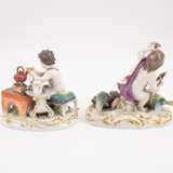 SERIES OF PORCELAIN FIGURINES OF CHILDREN ENSEMLES OF THE 'FOUR ELEMENTS' - Foto 3