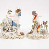 SERIES OF PORCELAIN FIGURINES OF CHILDREN ENSEMLES OF THE 'FOUR ELEMENTS' - Foto 7