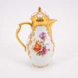COFFEE SET WITH INTERIOR GILDING FOR TWO PERSONS IN 'Neuzierratdekor' - Foto 3
