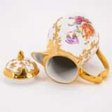 COFFEE SET WITH INTERIOR GILDING FOR TWO PERSONS IN 'Neuzierratdekor' - Foto 5