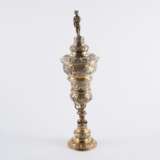 MAGNIFICENT SILVER HISTORISM CUP AND COVER - Foto 3