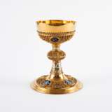 MAGNIFICENT SILVER HISTORICIST MASS CHALICE - photo 3