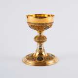 MAGNIFICENT SILVER HISTORICIST MASS CHALICE - photo 6