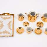 TWO PORCELAIN MINIATURE TEASERVICE WITH TRAYS - photo 4
