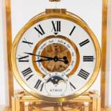 ATMOS WITH MOON PHASE MADE OF GLASS AND BRASS - Foto 6