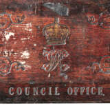 A COLLECTION OF TEN TOOLED LEATHER GOVERNMENTAL DISPATCH BOXES - photo 2