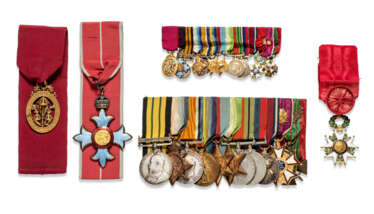 The group of Orders and Medals awarded to Vice-Admiral Sir Richard Augustus Sandys R.N.