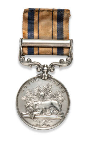 South Africa Medal 1879,one clasp 1877-8-9 (impressed 1251 Private W.Ward, 90th Foot) - фото 2