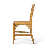 A SET OF FOUR REGENCY BAMBOO AND SIMULATED BAMBOO SIDE CHAIRS - photo 3