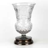 Vase en cristal en argent. Серебро 34.5 г. - фото 2