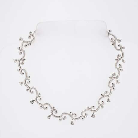 Diamond-Set: Necklace and Bracelet - photo 2