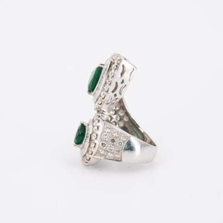 Emerald-Diamond-Ring - photo 2