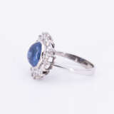 Sapphire-Diamond-Ring - photo 4