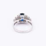 Sapphire-Diamond-Ring - Foto 3