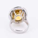 Ceylon-Sapphire-Diamond-Ring - Foto 3