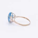 Aquamarine-Diamond-Ring - photo 4