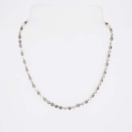 Diamond-Set: Necklace and Ear Jewelry - photo 2