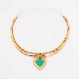 Emerald-Diamond-Necklace - photo 2