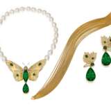 Tourmaline-Set: Necklace and Ear Pendants - фото 1