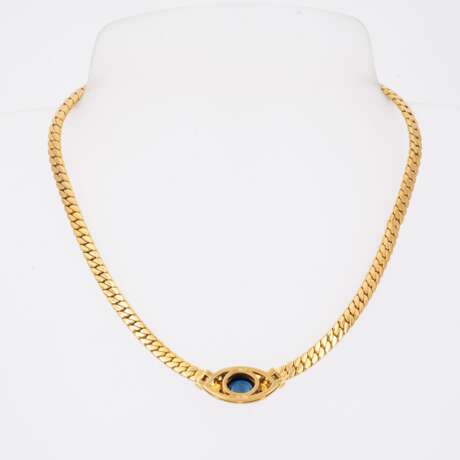 Sapphire-Diamond-Necklace - фото 2