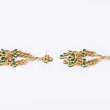 Emerald-Diamond-Ear Jewelry - фото 3