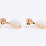 Moonstone-Diamond-Ear Jewelry - Foto 2