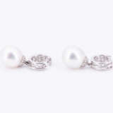South Sea-Pearl-Diamond-Ear Jewelry - photo 2
