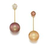 Pearl-Diamond-Ear Jewelry - Foto 1