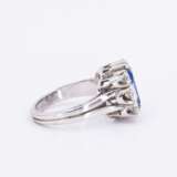 Sapphire-Diamond-Ring - photo 2