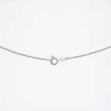 Sapphire-Diamond-Pendant Necklace - photo 3