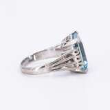 Aquamarine-Diamond-Ring - фото 2