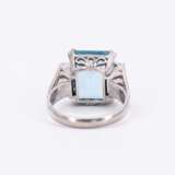 Aquamarine-Diamond-Ring - фото 3