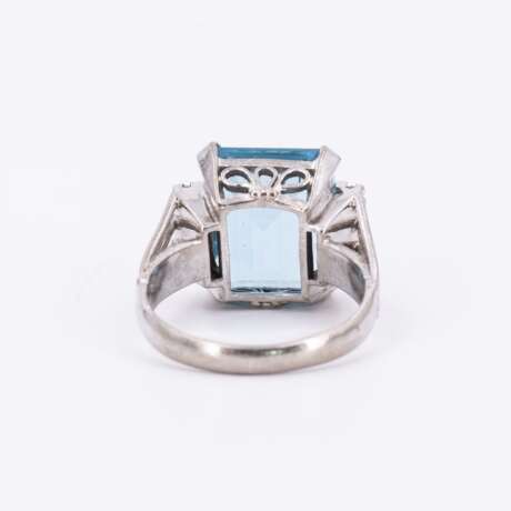 Aquamarine-Diamond-Ring - photo 3