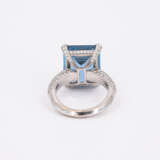 Aquamarine-Diamond-Ring - photo 3