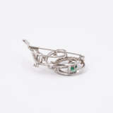 Emerald-Diamond-Brooch - Foto 2