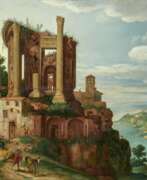 Willem van Nieulandt II. Willem van Nieulandt. Coastal Landscape with Ancient Temple Ruins